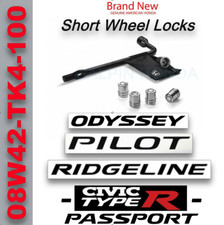  Genuine Oem Honda Acura Exposed Wheel Lock Set  Pn 08w42-tk4-100 