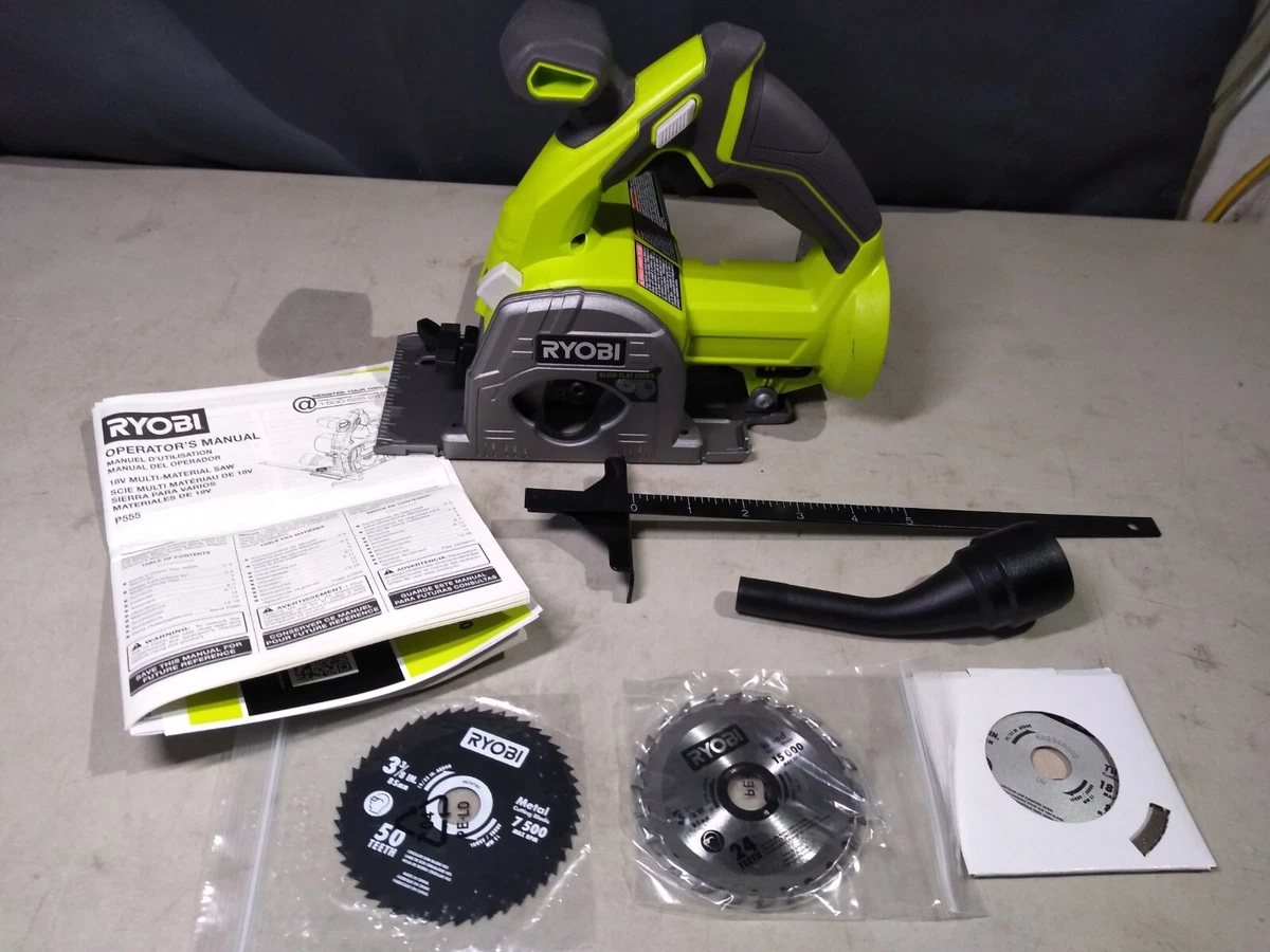 Ryobi cordless outlet multi material saw
