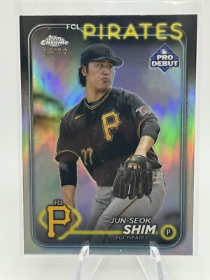2024 Pro Debut Chrome Refractor #36/99 JUN-SEOK SHIM - FCL Pirates