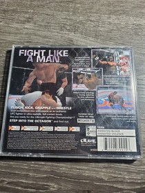 Ultimate Fighting Championship (Sega Dreamcast, 2000) Complete W/ Manual CIB