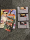New ListingSuper Nintendo – Donkey Kong Country Games 1-3. One Booklet And One Guide.