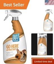PetCare Go Here Attractant Dog and Puppy Potty Training Spray, Safe Effecti...