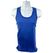 Men's ComfortWash by Hanes Garment-Dyed Unisex Tank Top (Deep Forte Blue)