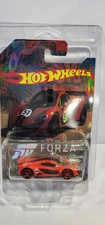 Hot Wheels McLaren P1 2/6 - 2017 Forza Motorsport Custom CARD -WHEEL SWAP!!!
