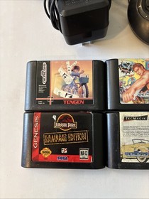 Sega Genesis 2 Console Bundle W/ 2 Controllers 10 Games Nice Set! Cords Tested