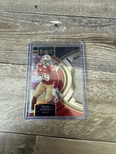 2023 Panini Select - Premier Level Deebo Samuel #193 Black & Red Prizm Die-Cut