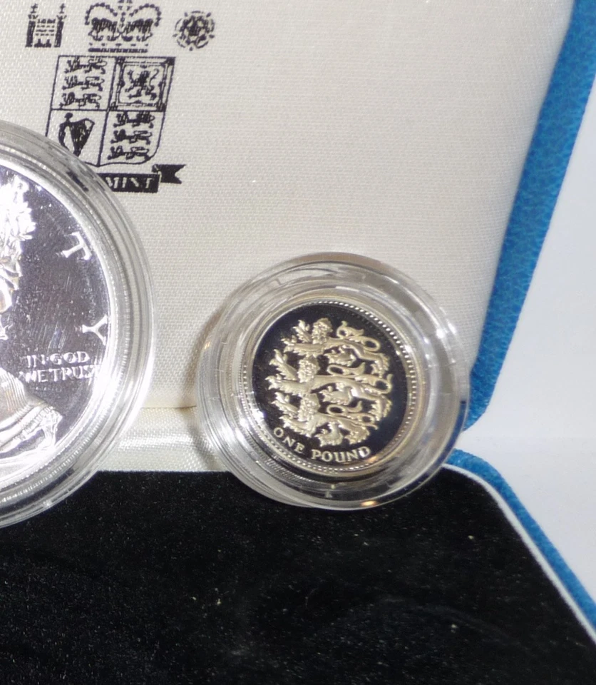 1997 Proof Symbols of Freedom, A Two-Coin Ultra Rare Set W/box and Certificate - Image 3 of 4
