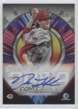 2019 Bowman Draft Chrome Class of 2019 /250 Nick Lodolo #C19A-NL Auto 0j9w