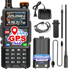 5RH PRO GPS 10W Ham Radio (Upgrade of  5RM) Long Range Handheld Two Way Radio NO
