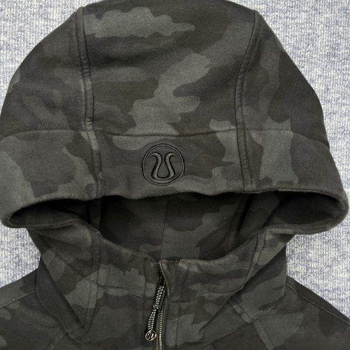 Giacca Lululemon Define nera mimetica full zip cappuccio donna taglia 4 - Foto 5 di 8