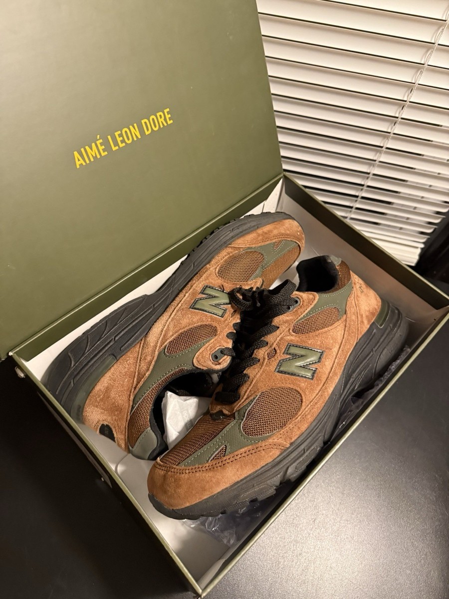 Aimé Leon Dore x New Balance 993 Made in USA Beef & Broccoli Size