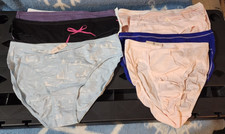 8 Victoria  s Secret 2009 Hi-Cut Brief Bikini Underwear Cotton Panties