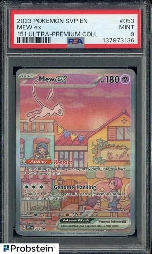 2023 Pokemon SVP En #053 Mew ex 151 Ultra Premium Collection PSA 9 MINT