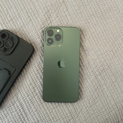 Apple iPhone 13 Pro Max 256GB Alpingrün Entsperrt Batteriezustand 77%