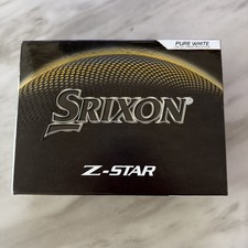 Srixon Z-Star Golf Balls Pure White, Spinskin, 12pk 1 DZ 2025 NEW