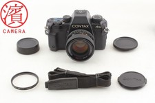 Lens MINT Contax Aria SLR Film Camera Body Planar 50mm F/1.4 MMJ From JAPAN