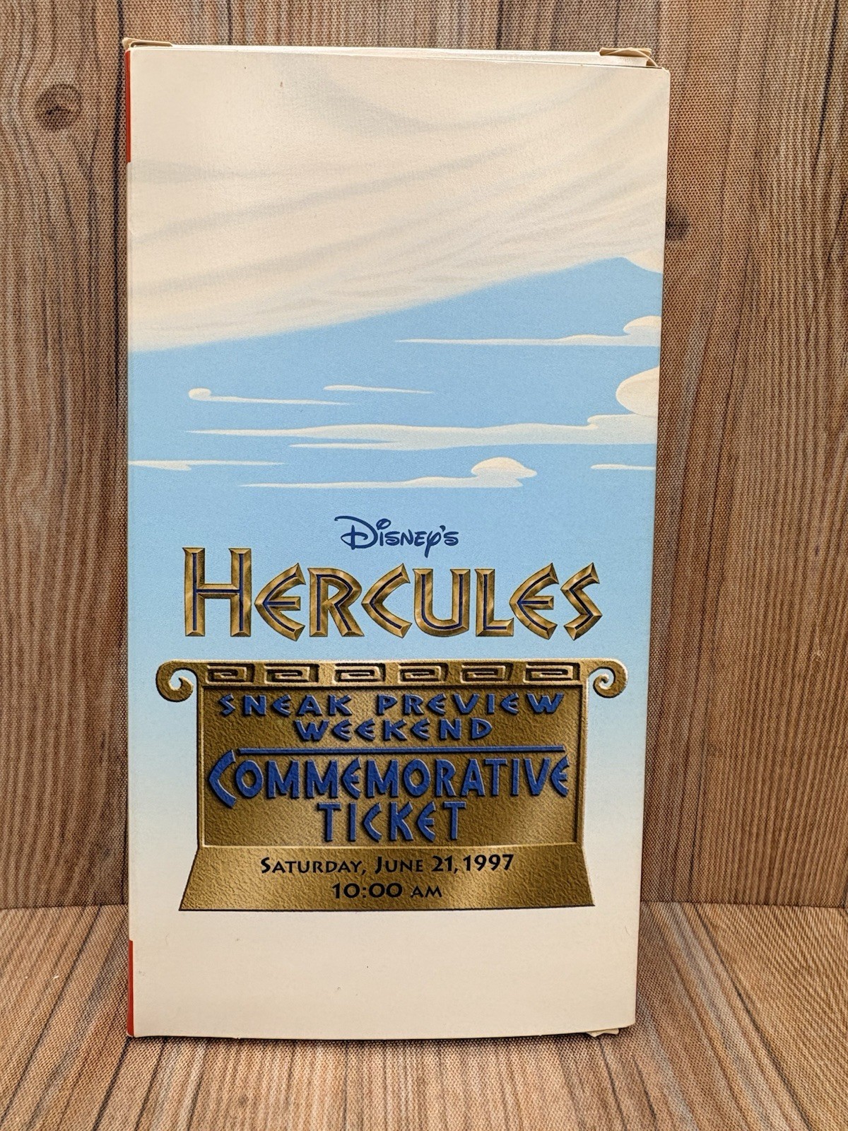 Rare 1997 Disney Hercules Meg PIN Sneak Preview Weekend At The Mall Of America