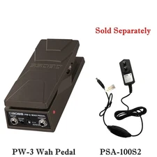 BOSS Effects Pedal Filter PW-3 Wah Pedal Genuine Bsss AC adapter PSA-100S2