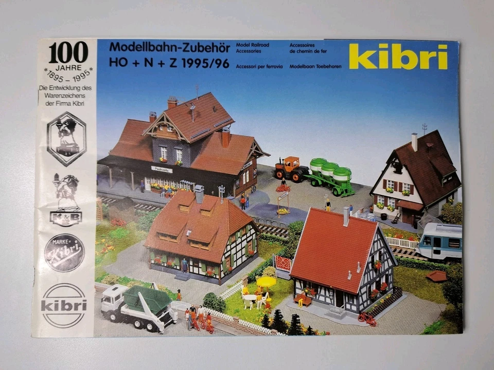 kibri Gesamtkatalog 1995/96 - Jubiläumskatalog - Modellbahn-Katalog - Bild 1 von 1