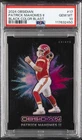 2024 PANINI OBSIDIAN BLACK COLOR BLAST #17 PATRICK MAHOMES II PSA 10