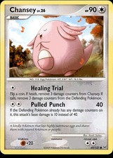 Chansey 69/127 Common Platinum Pokemon LP on eBay