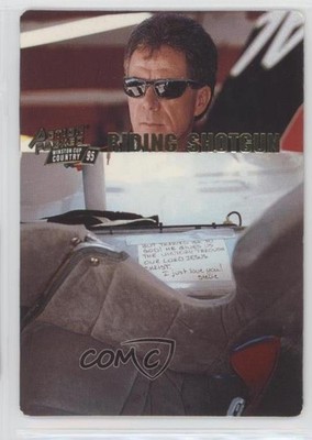 1995 Action Packed Winston Cup Country Riding Shotgun Darrell Waltrip #4 HOF 0s5