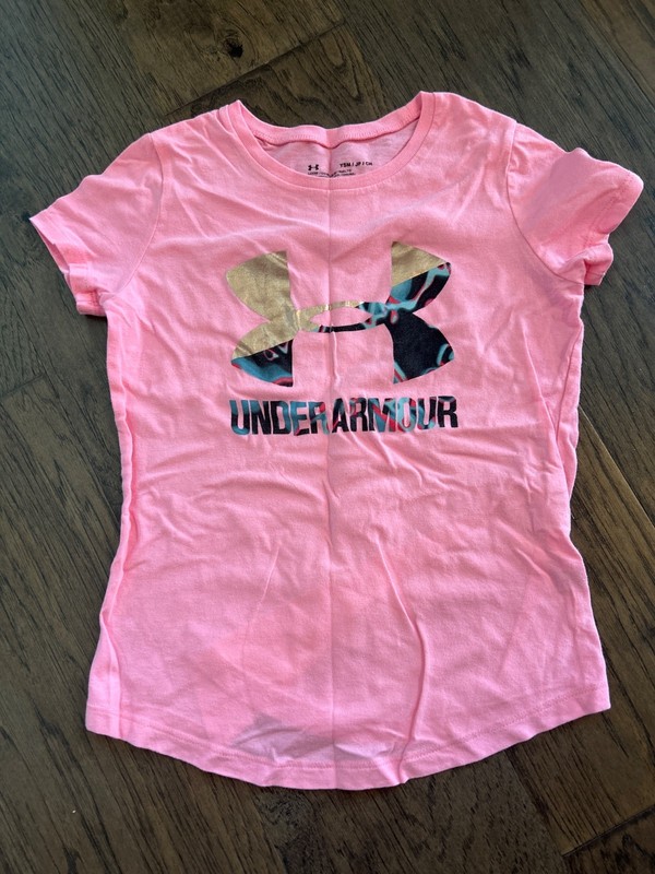 Under Armour pink shirt YSM