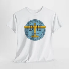 Vintage Aircraft Unisex Tee, De Havilland Canda Aviation Shirt, Airplane Lover