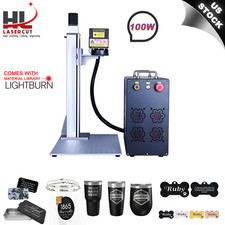 JPT 100W Marking Tool Fiber Laser Engraving Machine For Metal & Plastic Marking