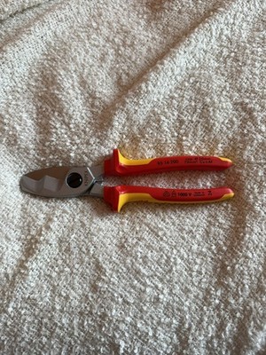 Knipex 95 16 200 VDE isolierte Draht Doppelschneide Kabelschere Zange