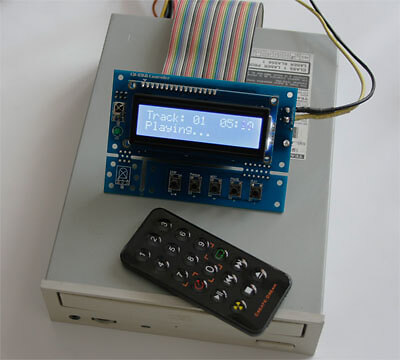 CD-ROM Controller DVD-ROM IDE Optical Drive Controller With Remote Unassembled - Afbeelding 2 van 3