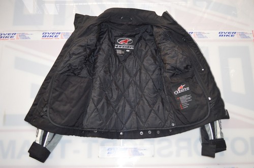 Giacca Alpinestars Asr, unisex, in tessuto, colore grigio/nero/bianco, TG: S - Foto 4 di 5
