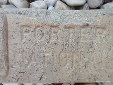 Vintage antique reclaimed Porter National Paver Bricks