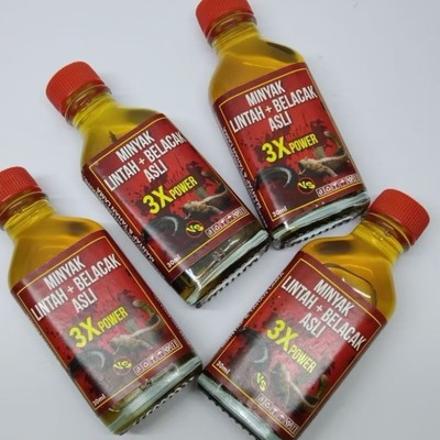 3X Triple Power Leech Mud-skipper Oil 100% Organic Long & Big (30ml)