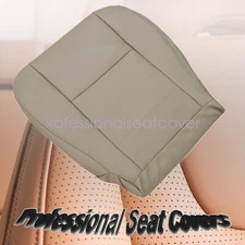 For 2001-2007 Toyota Sequoia Limited SR5 Driver Bottom Leather Seat Cover Tan