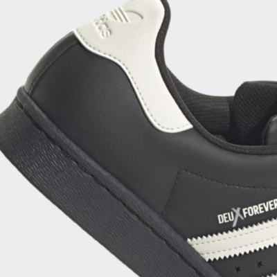 Adidas Superstar 80s Deux Leather Shoes 'Black/White' - IF6291