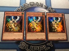 *** 3X DROLL & LOCK BIRD 3X *** 1ST EDITION SUPER RARE SET RA02-EN006 YUGIOH!