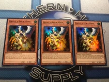 *** 3X DROLL & LOCK BIRD 3X *** 1ST EDITION ULTRA RARE SET RA02-EN006 YUGIOH!