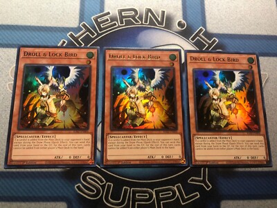 #ad *** 3X DROLL amp; LOCK BIRD 3X *** 1ST EDITION ULTRA RARE SET RA02 EN006 YUGIOH $8.95