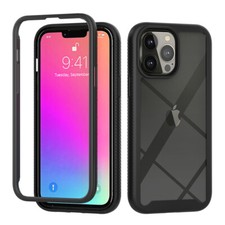 For iPhone 13 12 11 Pro Max XR X XS 7 8 Full Body Hybrid Shockproof Case Cover