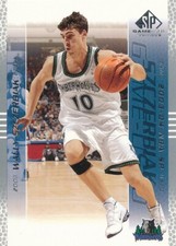 Wally Szczerbiak 2003-04 SP Game Used Upper Deck #52 Timberwolves  card