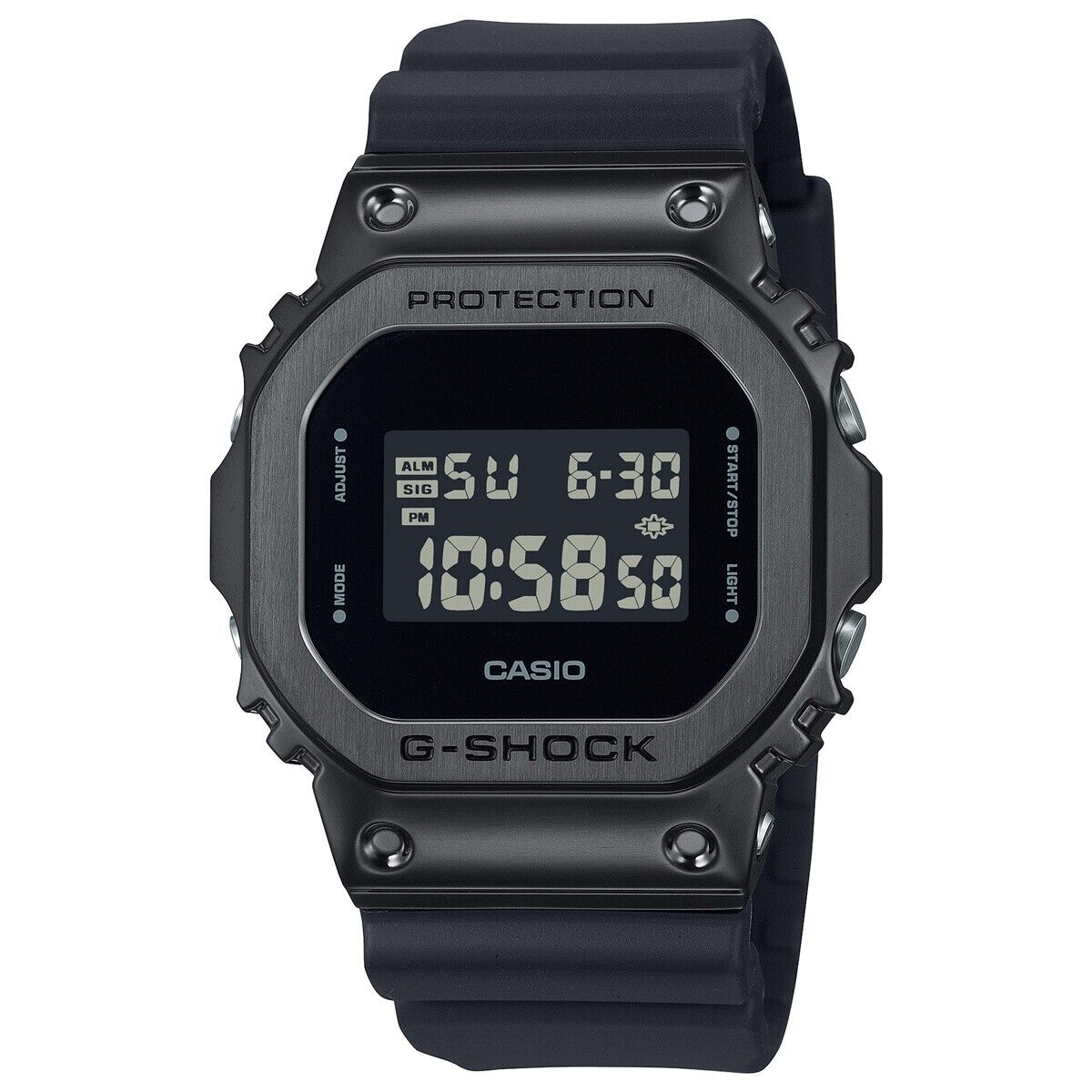 Casio G-SHOCK GM-5600UB-1JF Black Metal Case LED Light Casio G-SHOCK GM-5600UB-1JF Black Metal Case LED Light