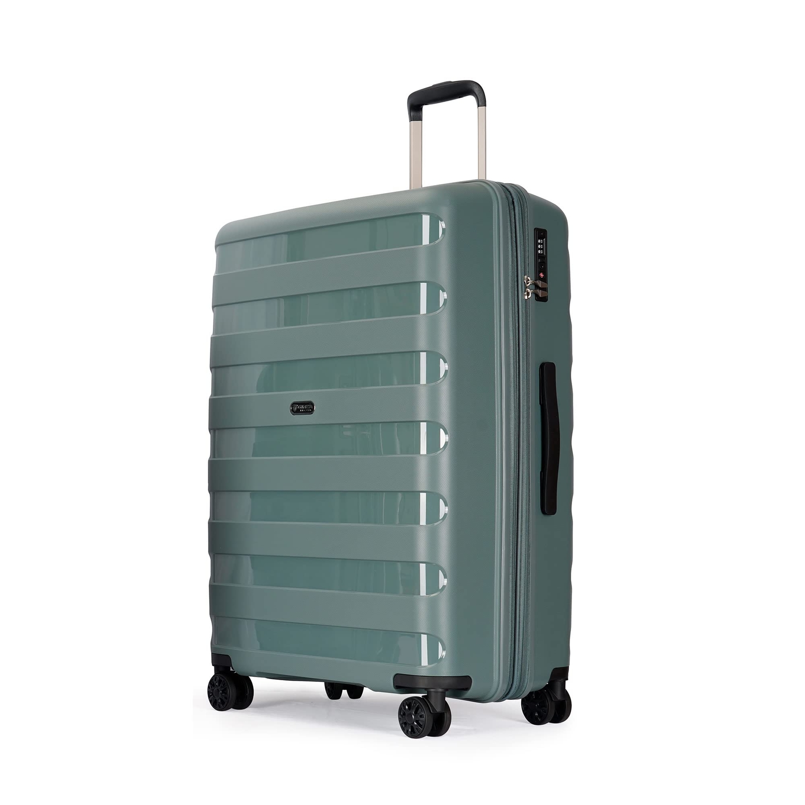 Anti-scratch PP Material Hardside Spinner luggage, 28inch Expansion luggage, ...