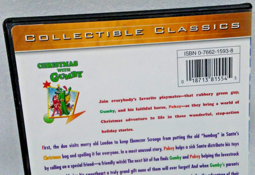 DVD Christmas with Gumby (DVD, 2003, Fullscreen, GoodTimes Entertainment) - Picture 3 of 7