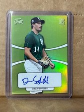 DREW SOFIELD 2022 LEAF PERFECT GAME NS JUST MINORS AUTO /10 GA-LO1
