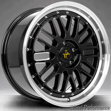 18 Zoll K2 Tiefbett Alufelgen 8x18 5x114,3 ET40 schwarz glanz für Suzuki Toyota