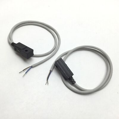 Lot of 2 SMC D-K59 Cylinder Switch, 2-Wire, Load: 24VDC 5-40mA, 0.5m Cable