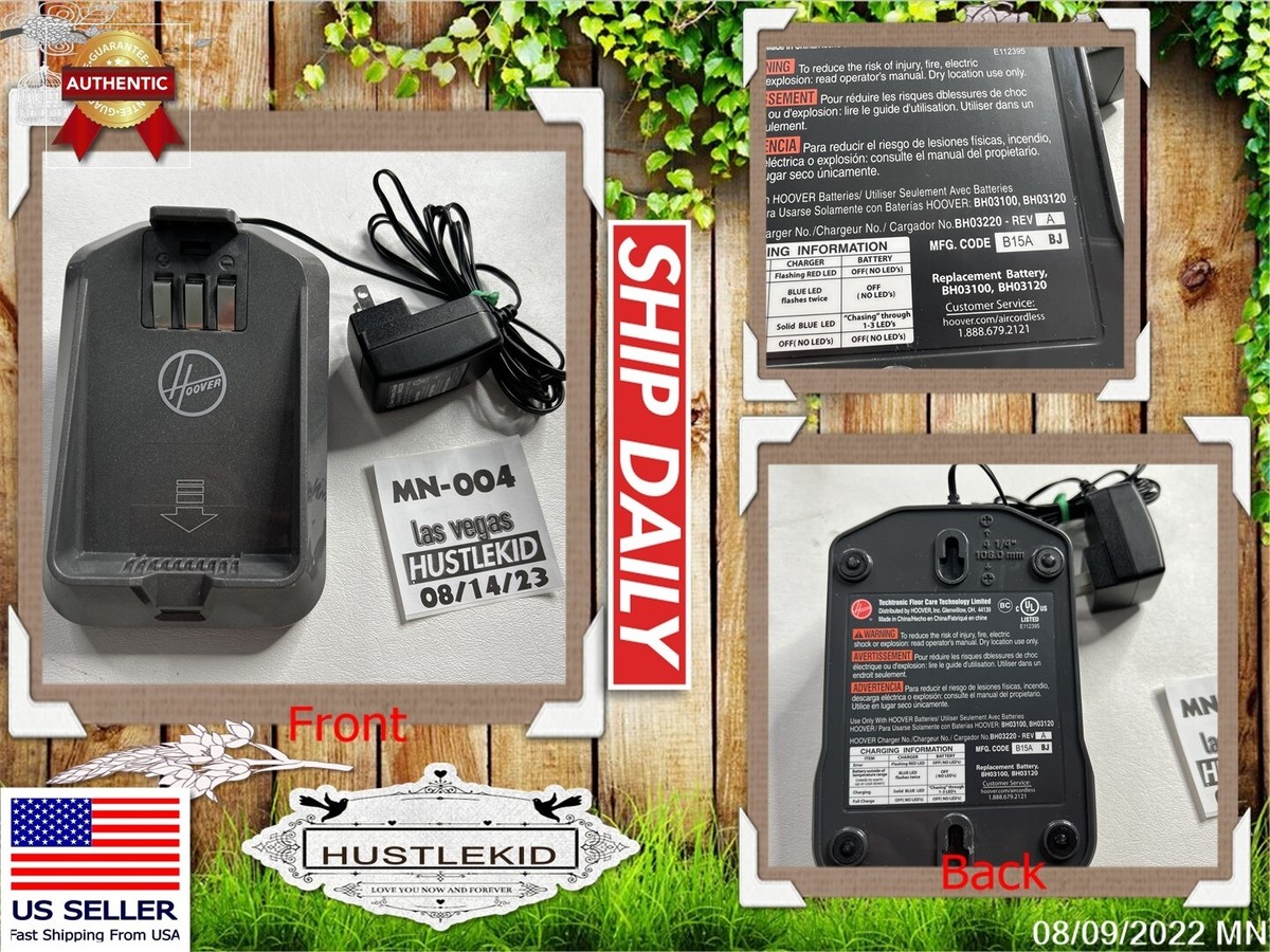 Genuine Hoover Lithium Life BH03220 Battery Charger ONLY for BH03100  BH03120🔥