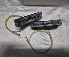 FIAT COUPE 1994 2000 COPPIA FANALI FANALINI LUCI TARGA TIPE PLATE LENS NUOVE