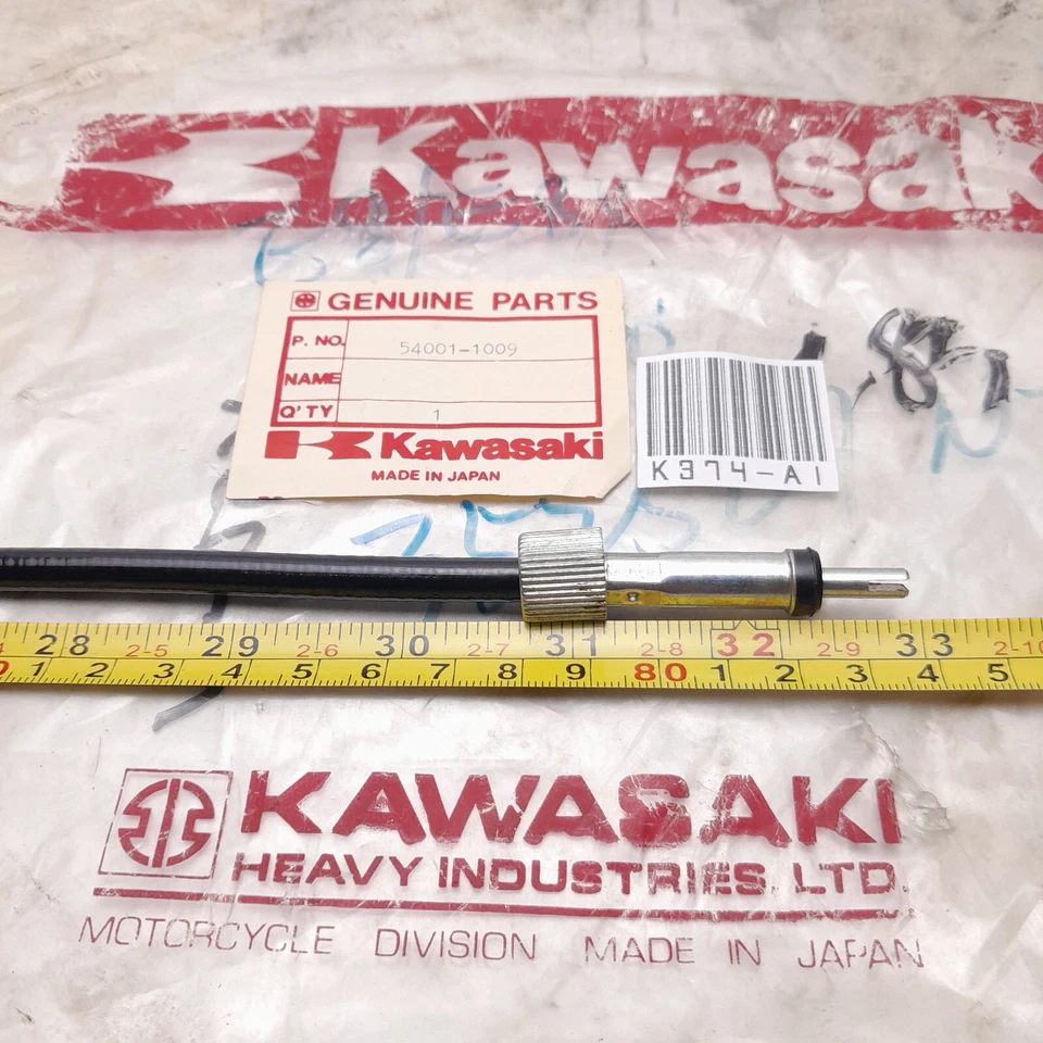 Kawasaki KH100 G2 Speedometer Cable P/N 54001-1009 - Imagem 4 de 4